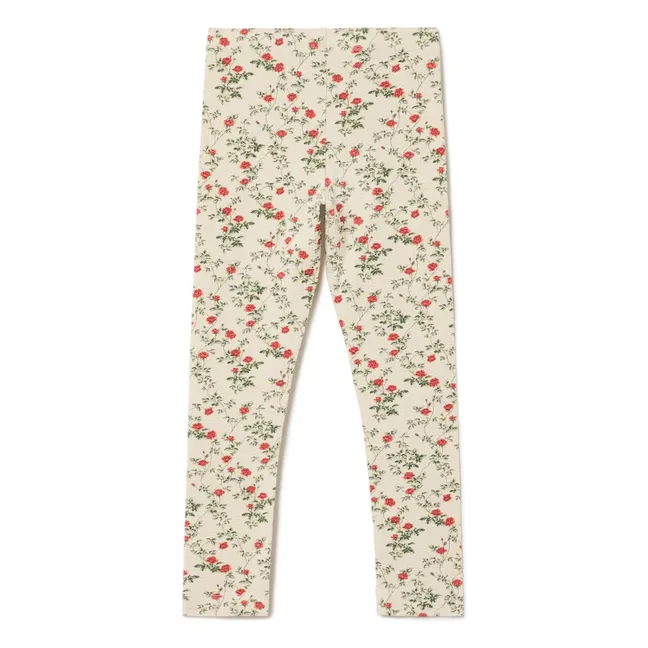 Legging Petit Rose Mini | Ecru