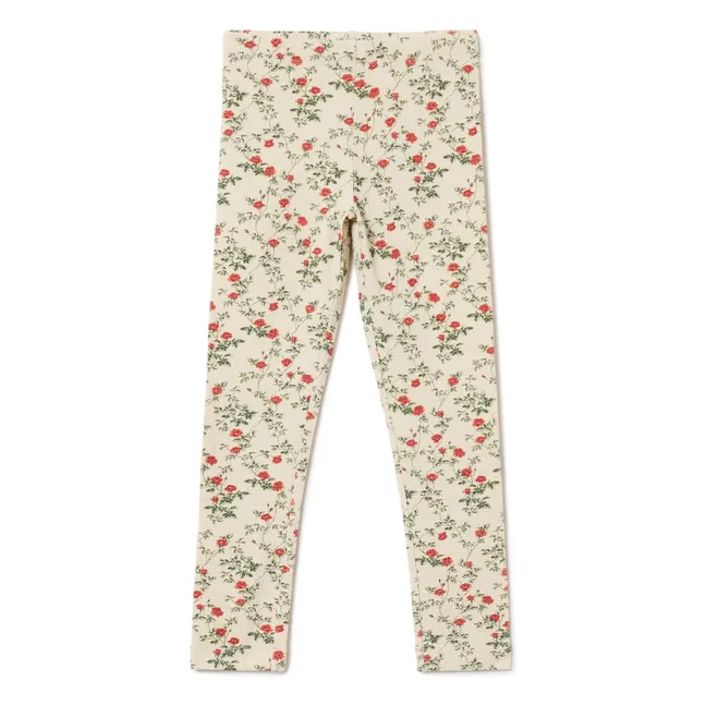 Legging Petit Rose Mini | Ecru