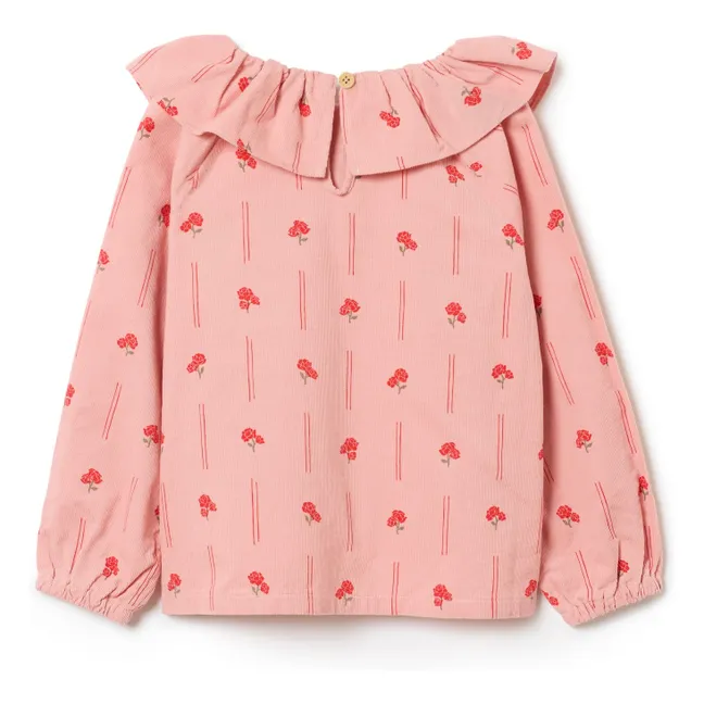 Peony Blouse Corduroy Mini | Pink
