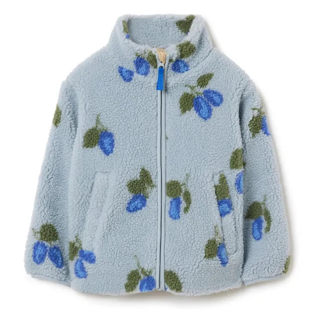 Mulberry Sherpa Jacket | Blau