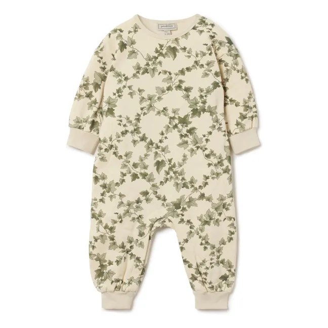 Ivy organic cotton jumpsuit | Ecru