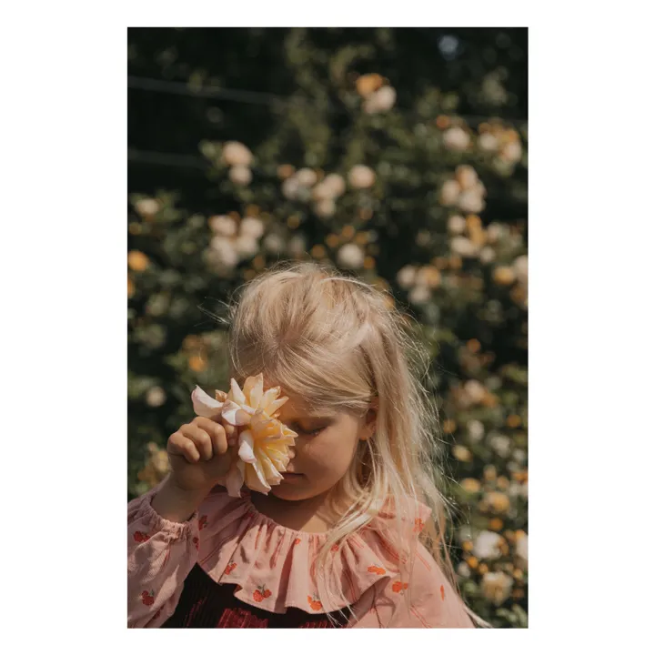 Blusa Peony Mini de pana | Rosa- Imagen del producto n°2