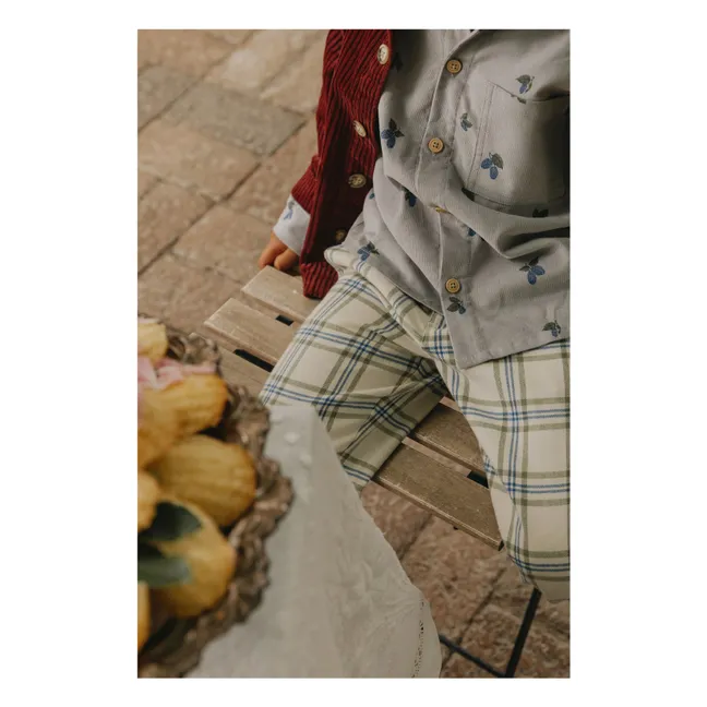 Mulberry Corduroy Shirt | Blue