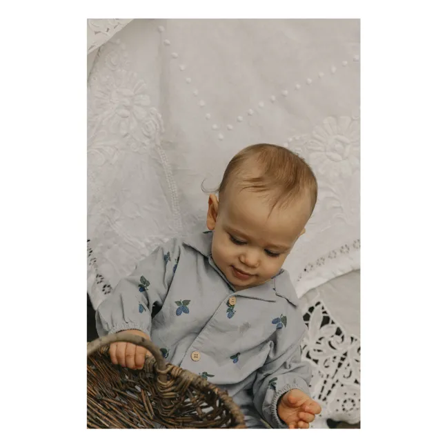 Mulberry Corduroy Jumpsuit | Blue