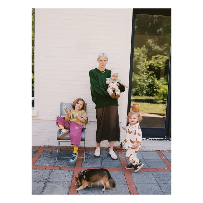 Collaboration Veja x Milk - Baskets Scratchs V-90 Cuir O.T. | Bleu ciel