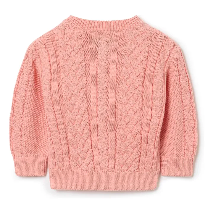 Cardigan Maille | Rose- Image produit n°1