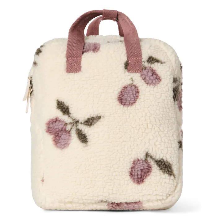 Sac à dos Prune Sherpa | Ecru- Image produit n°1