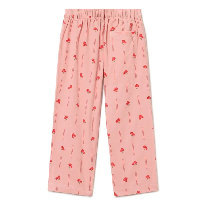 Pantalon Peony Velours Côtelé | Rose- Image produit n°1