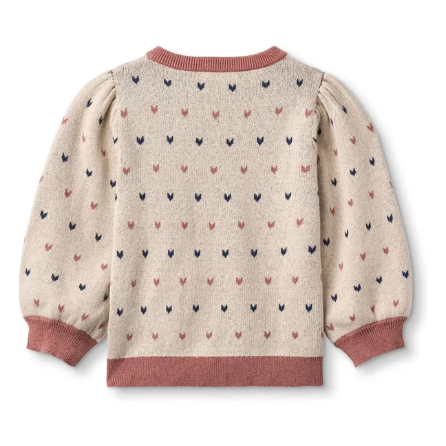 Cardigan Nova Coton Bio | Ecru