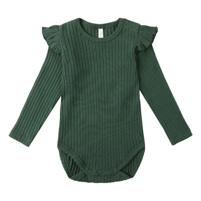 Body Côtelé | Vert