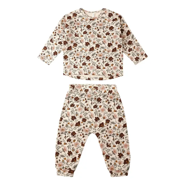 Ensemble Top et Pantalon Posy | Ecru