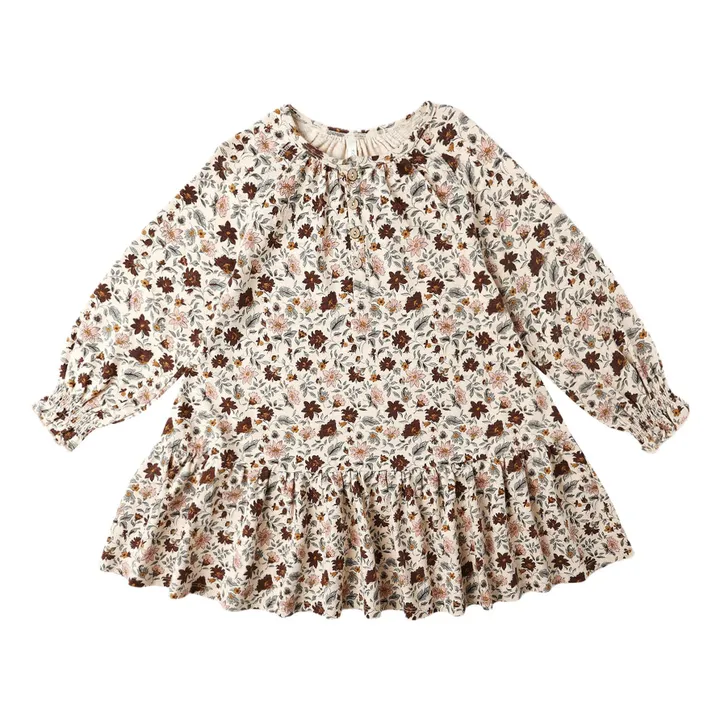 Posy Swing Dress | Ecru- Product image n°0