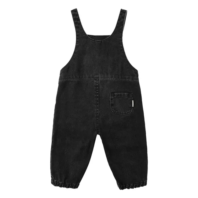Salopette Denim | Denim noir
