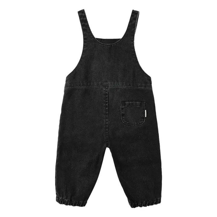 Salopette Denim | Denim noir- Image produit n°1
