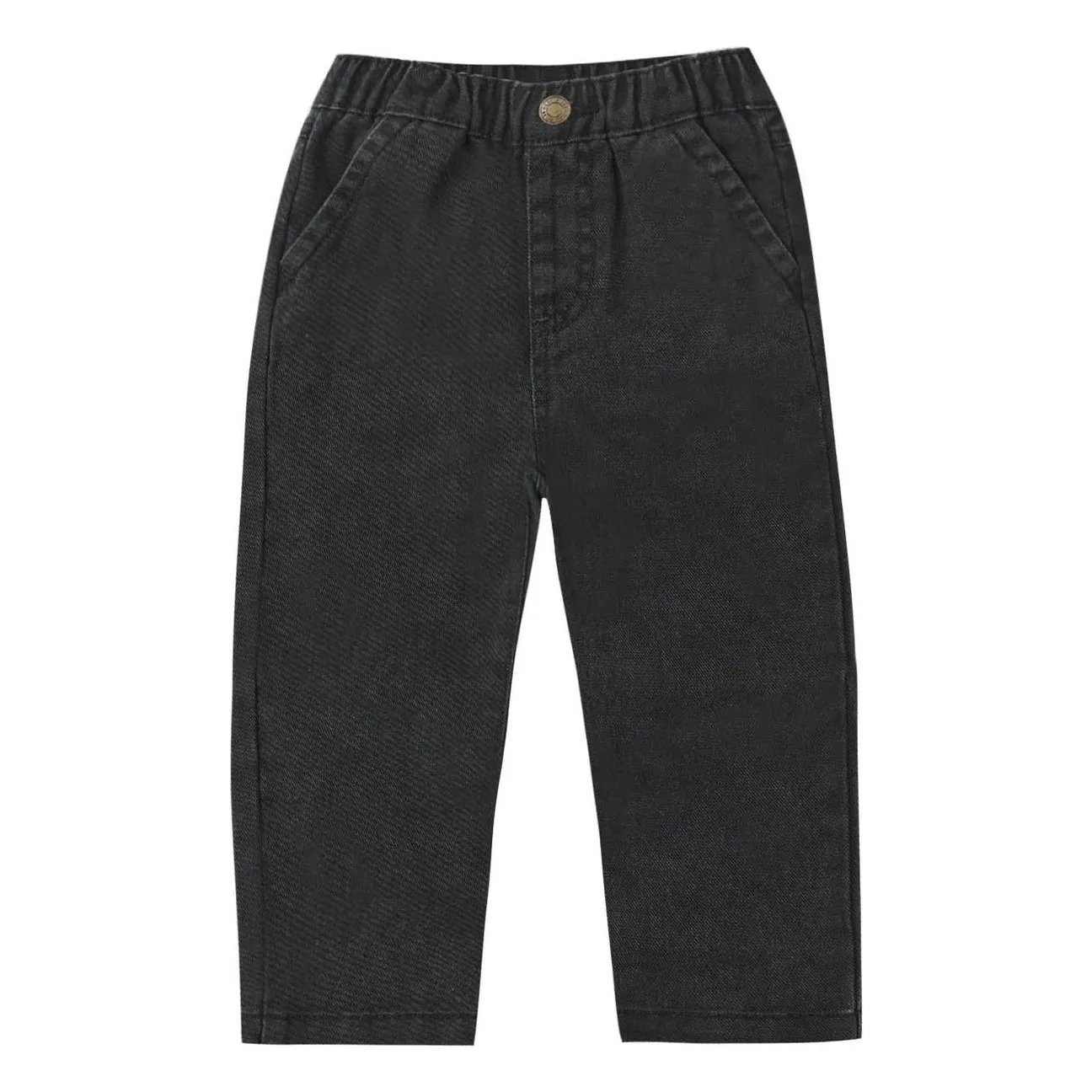 Rylee + Cru Denim Black Baggy Pants