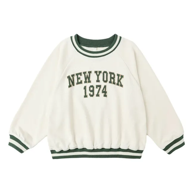 Raglan Sweat New York Mini | Ecru