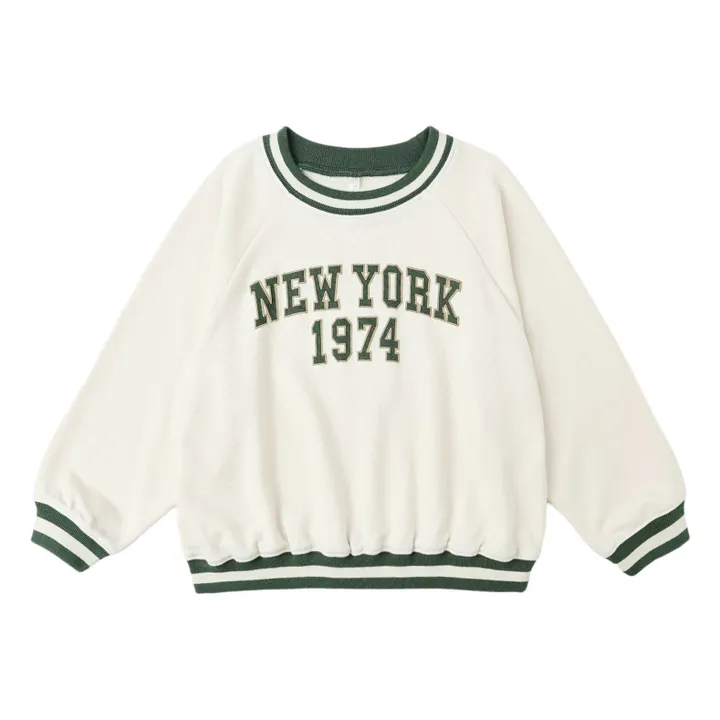 Raglan Sweat New York Mini | Ecru- Product image n°0