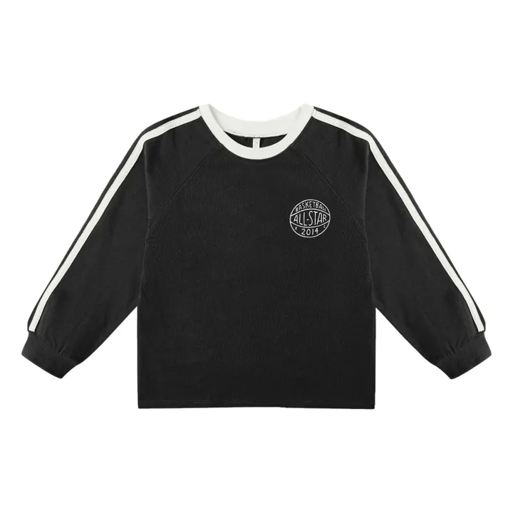 T-shirt Liseré | Noir- Image produit n°0