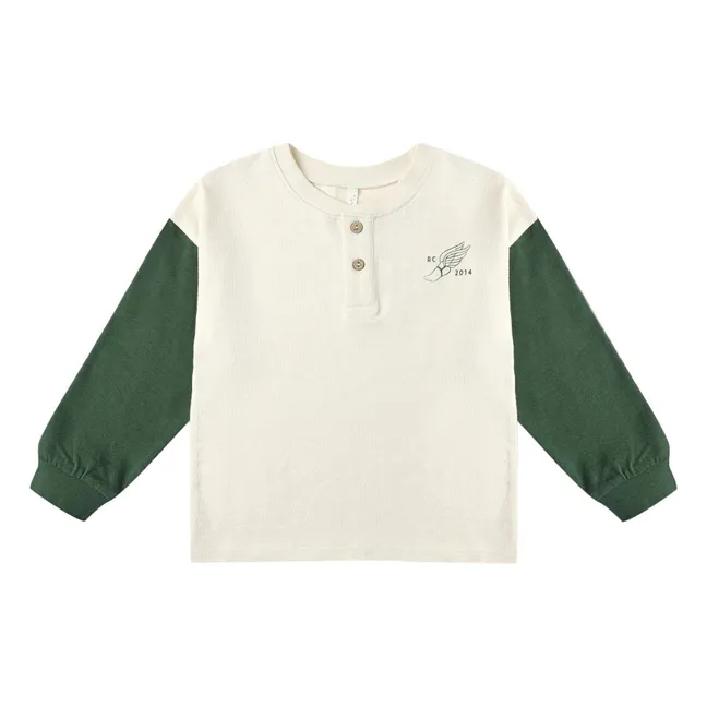 T-shirt Henley Chase Your Dreams | Ecru