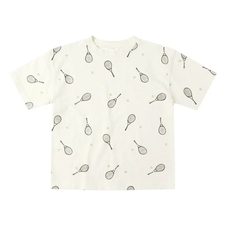T-shirt Tennis | Ecru- Image produit n°0
