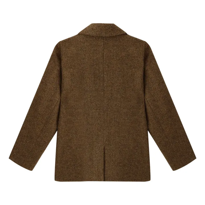 Veste Croisée Mini | Tabac- Image produit n°1