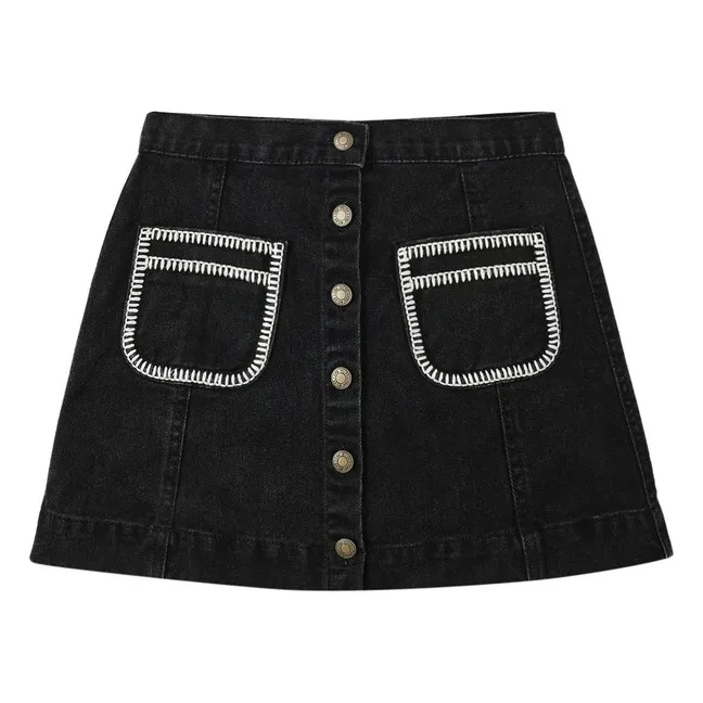 Denver skirt | Denim black