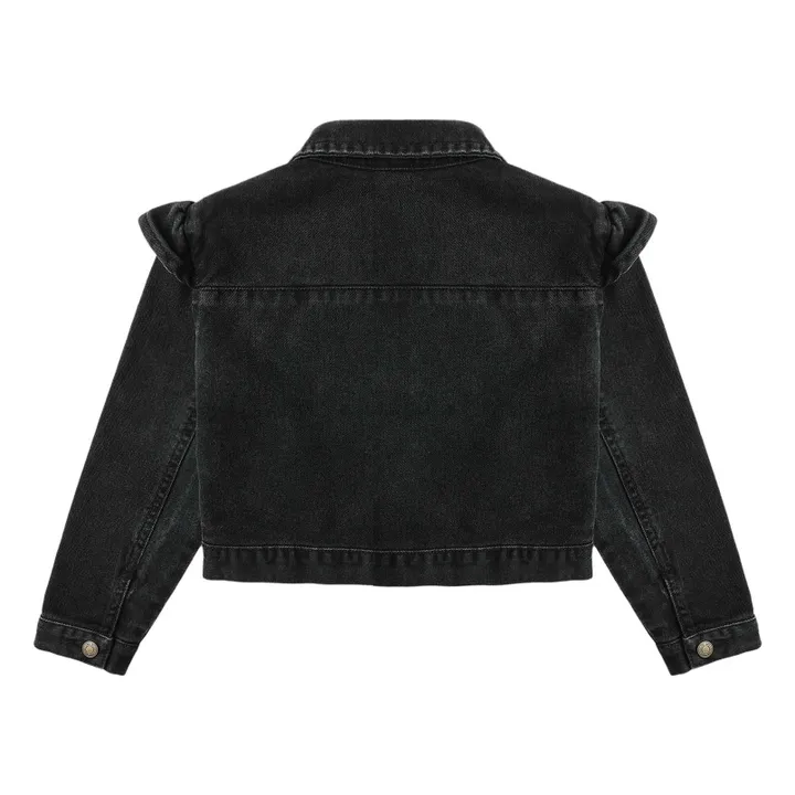 Veste Denim | Denim noir- Image produit n°1