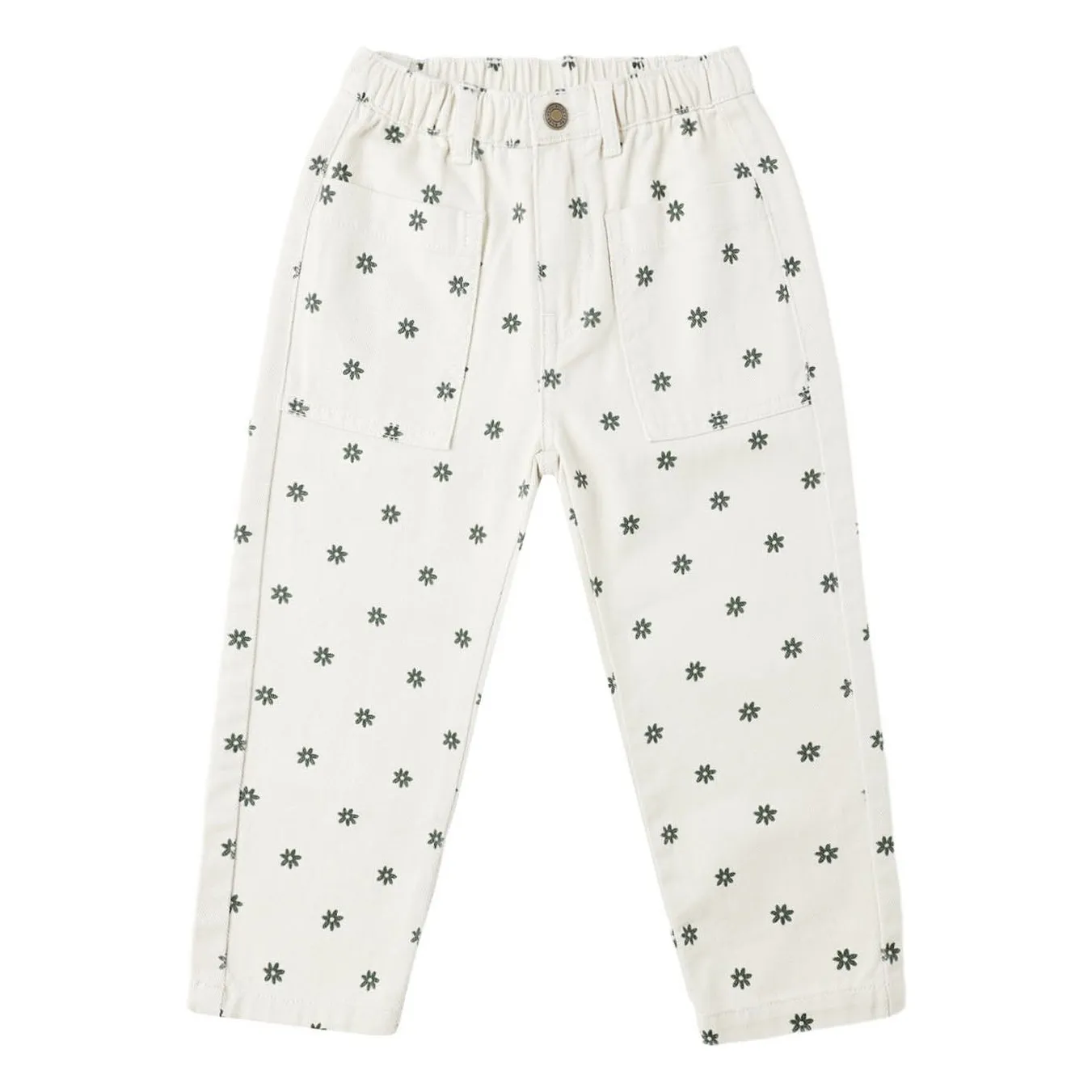 Rylee + Cru Ecru Jasper Pants