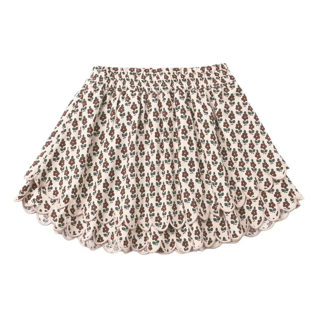 Pink Mini Skirt | Ecru