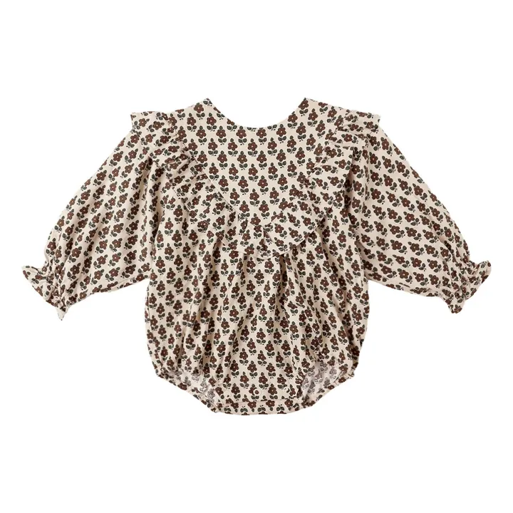 Barboteuse Winnie | Ecru- Image produit n°0