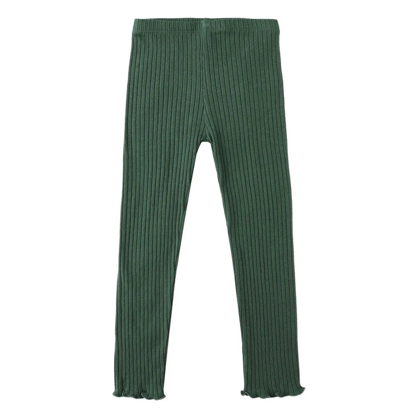 Rylee + Cru Green Ribbed Legging