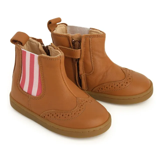 Chaussures Axelle Rayées | Rose