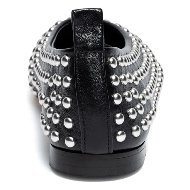 Ballerine Alba in nappa | Nero