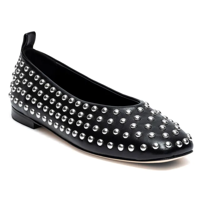 Ballerine Alba in nappa | Nero