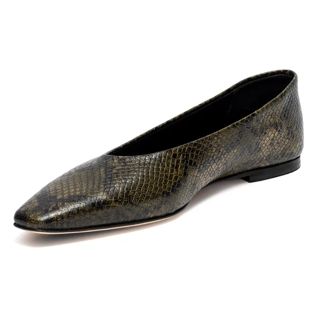 Ballerinas Bilbao Anaconda | Green