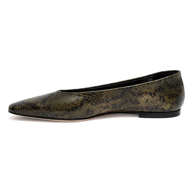 Ballerinas Bilbao Anaconda | Green