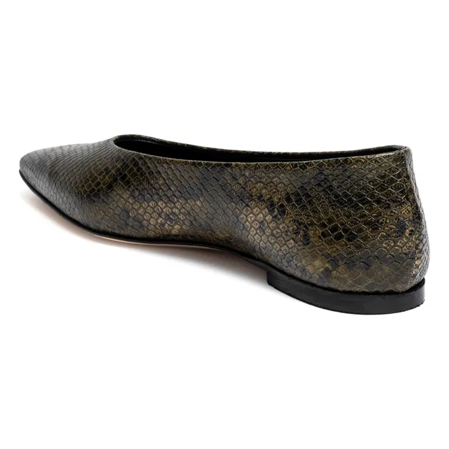 Ballerinas Bilbao Anaconda | Green
