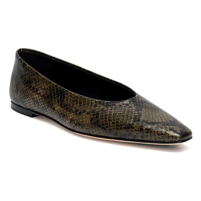 Ballerinas Bilbao Anaconda | Green