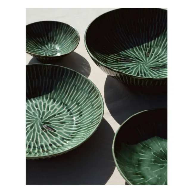 Verde Lanza salad bowl, Pascale Naessens  | Green