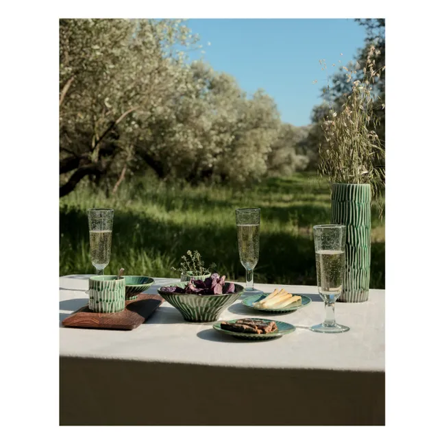 Verde Lanza bowls, Pascale Naessens - Set of 2 | Green