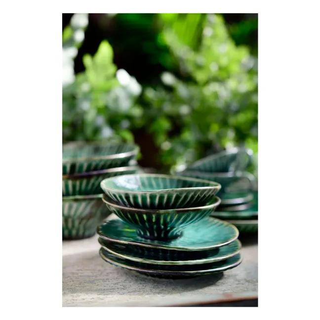 Verde Lanza bowls, Pascale Naessens - Set of 2 | Green