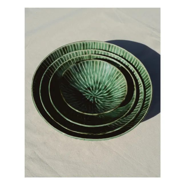 Plats Verde Lanza, Pascale Naessens - Set of 2 | Green