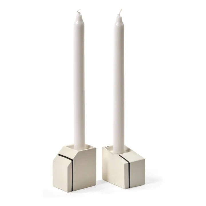 Silos candlestick | White- Product image n°3