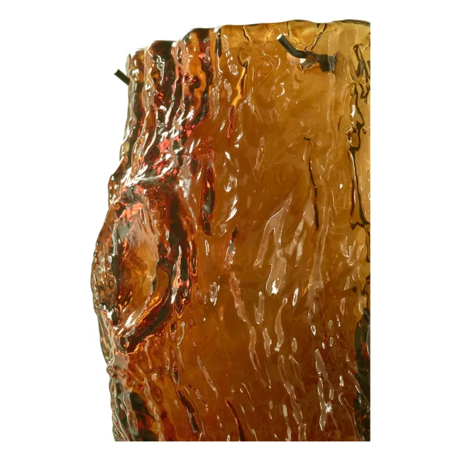 Oak wall lamp | Amber