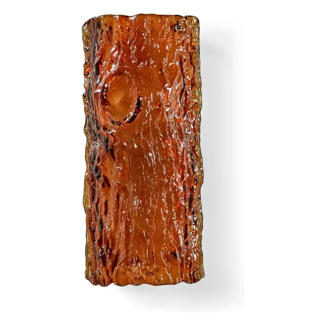 Oak wall lamp | Amber