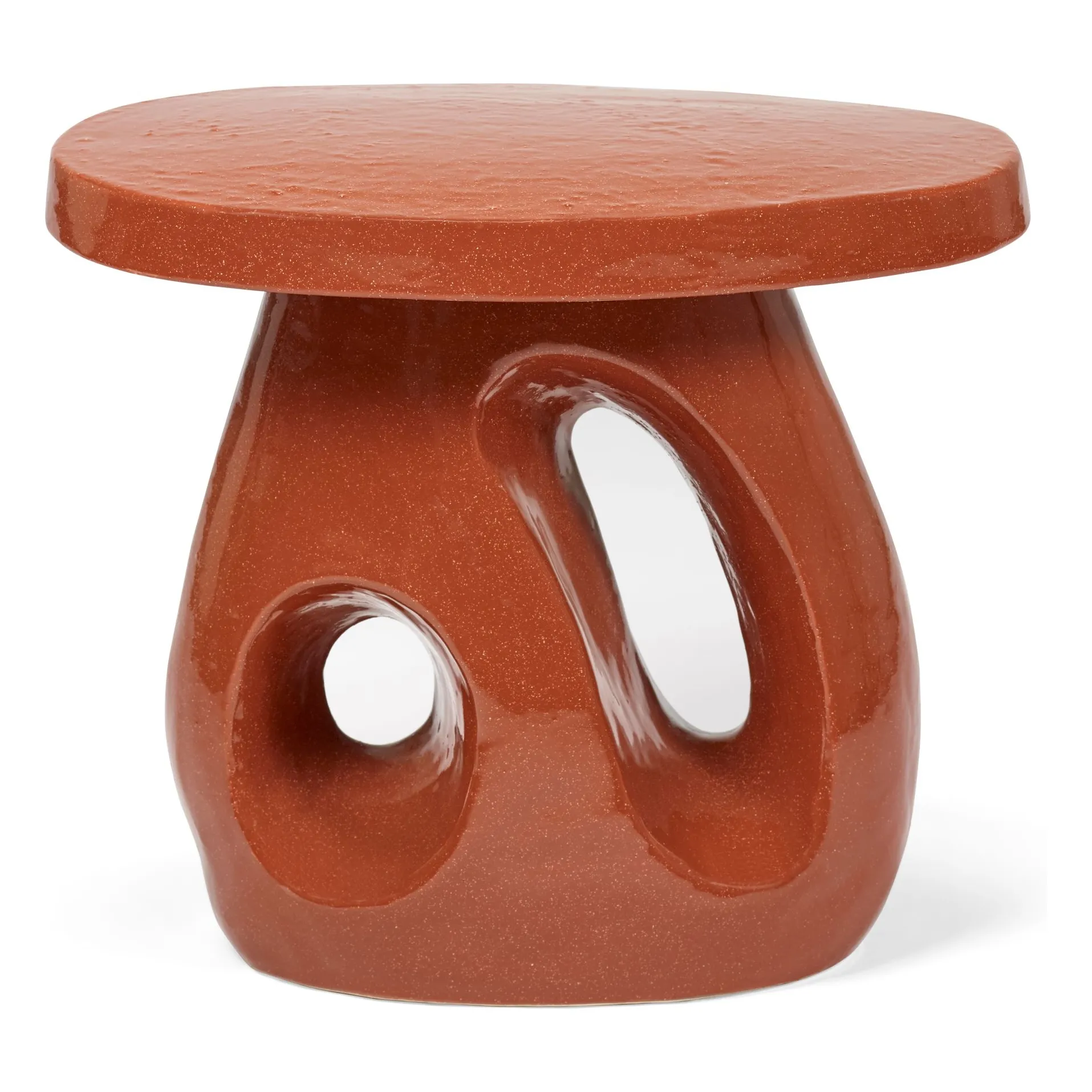 Serax Brick Red Amé 10 Side Table