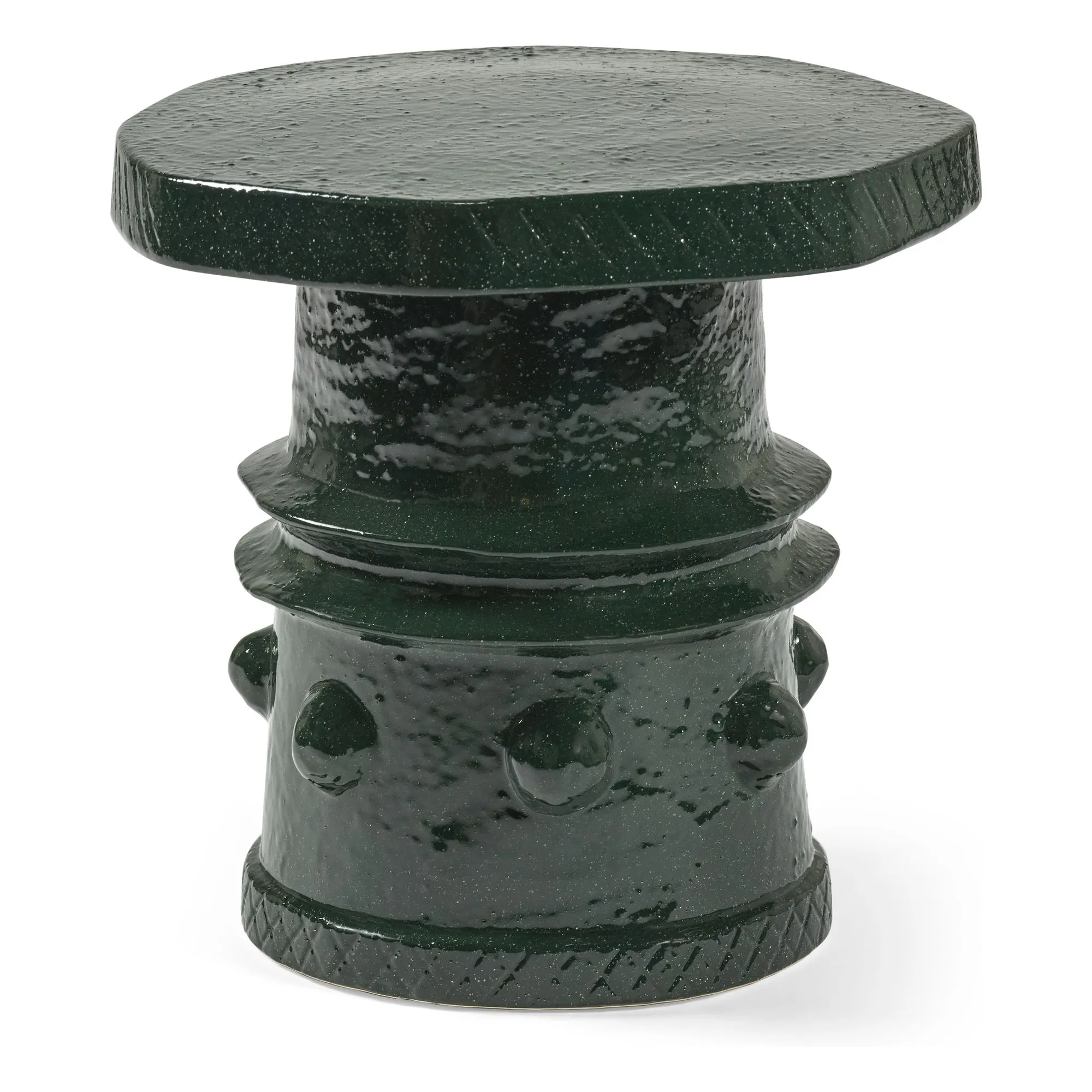 Serax Dark Green Clara 08 Side Table