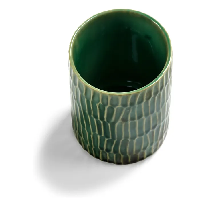 Vase Verde Lanza, Pascale Naessens  | Vert- Image produit n°2