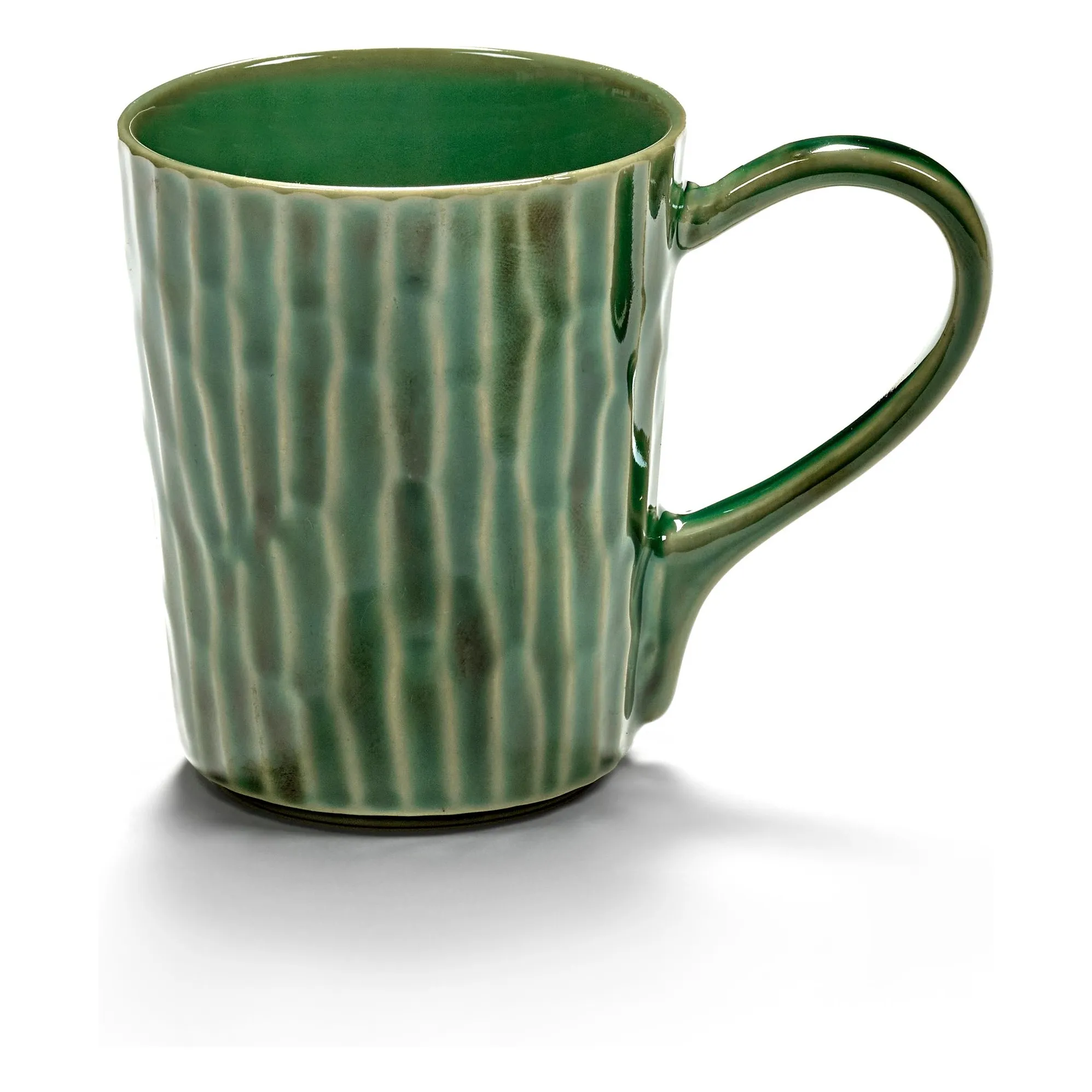 Serax Green Verde Lanza Teacups, Pascale Naessens - Set Of 2