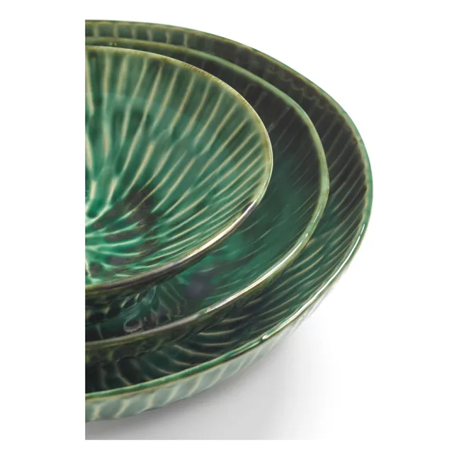 Plats Verde Lanza, Pascale Naessens - Set of 2 | Green